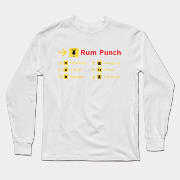 Rum Punch Long Sleeve T-Shirt by TheUnseenPeril